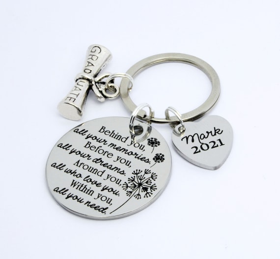 Graduation keyring best sale