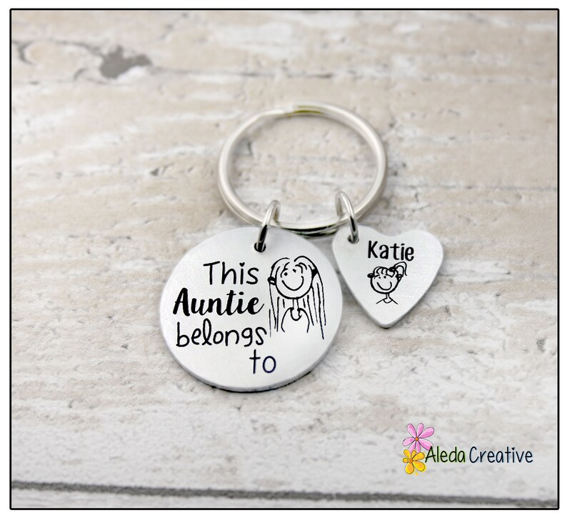 this auntie belongs to keyring