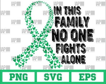 In This Family No One Fights Alone Gallbladder Cancer Aware February svg eps png sublimation graphics for vinyl cricut cutter download