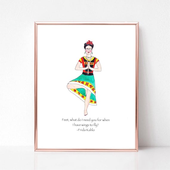 Frida Kahlo Frida Kahlo Carte Frida Kahlo Citation Frida Etsy