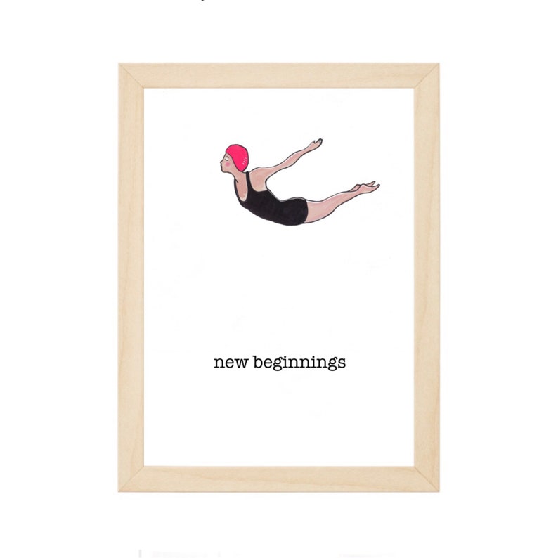 New beginnings card, new home card, new job card, divorcee card, divorcee gift, new start card, sorry for your loss image 3