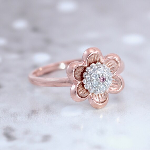 10 karat rose gold ring deals