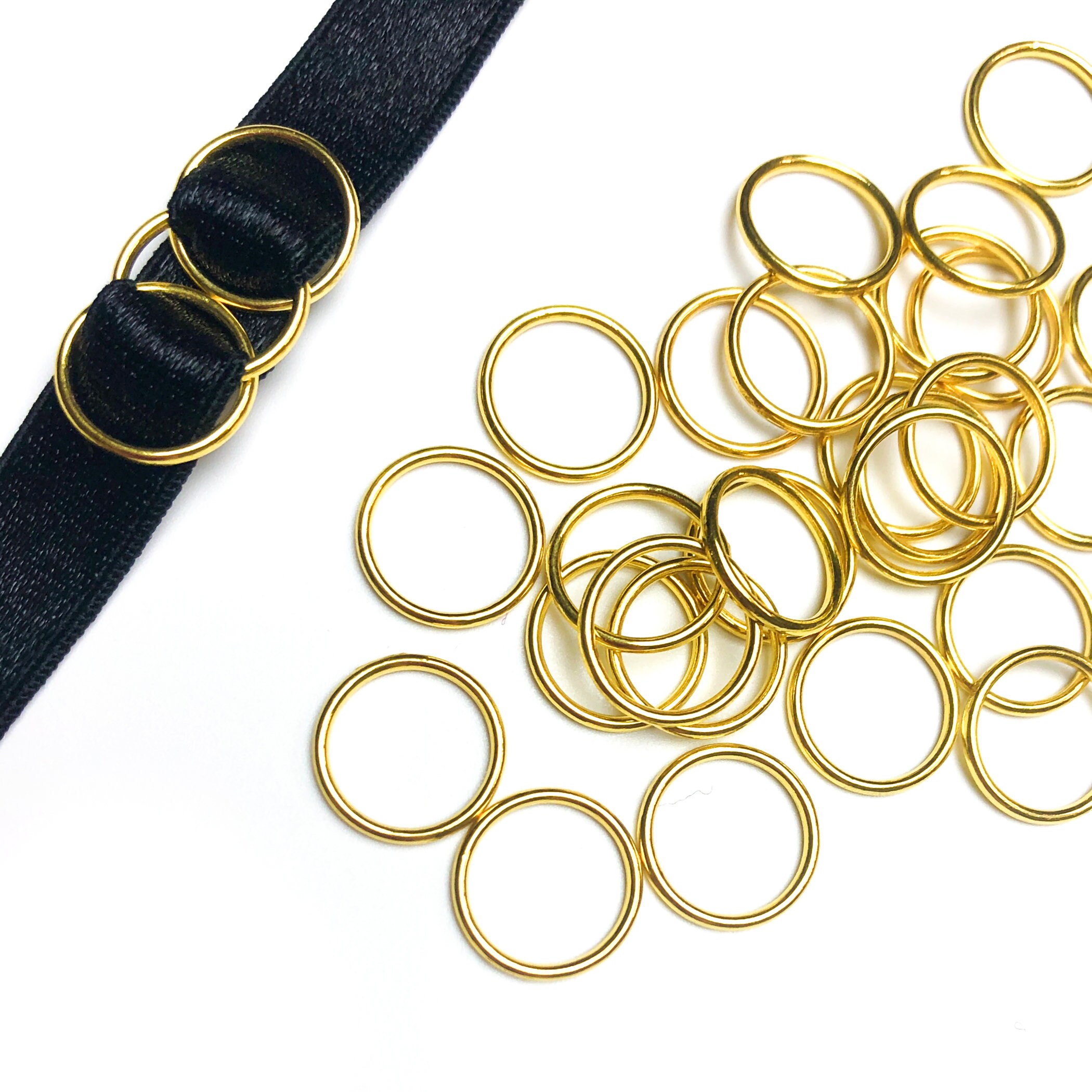 Bra Strap Ring set of 12 pieces 1/4 3/8 and Etsy