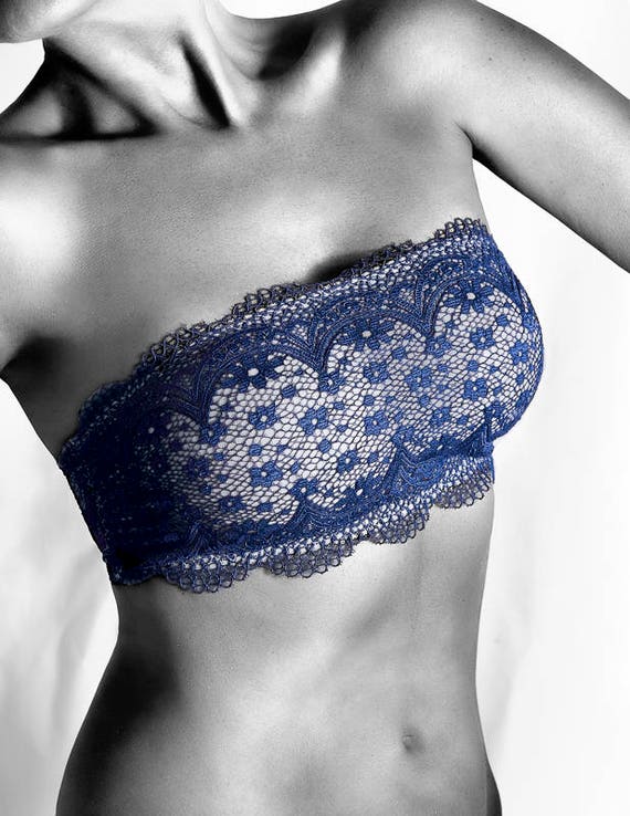 Sewing Pattern and Sewing Guide Lace Bandeau, Bralette, Lace Cover