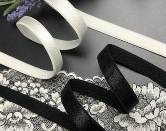 3/8" Shoulder Strap Elastic, Lingerie elastic, Bra Strap elastic,  Strap Elastic Tape,