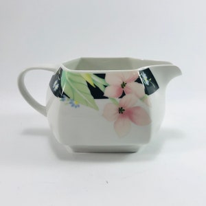 Vintage Creamer, Bavaria Porcelain Creamer, Scherzer Creamer, Small Porcelain Jug, Mid Century Creamer, Porcelain Sugar Bowl, Made Germany,