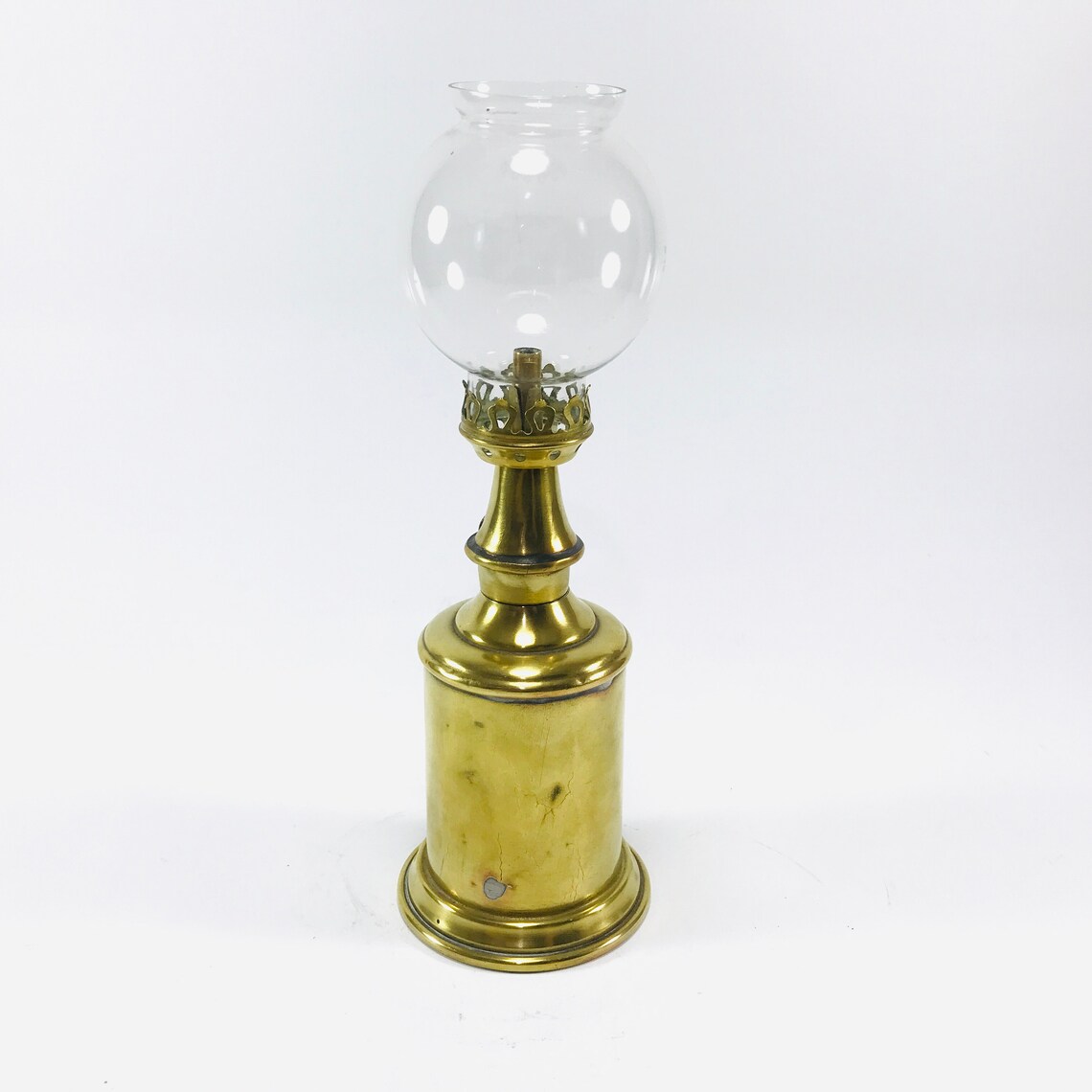 Brass Oil Lamp Antique French Oil Lamp Pigeon Oil Lamp Etsy