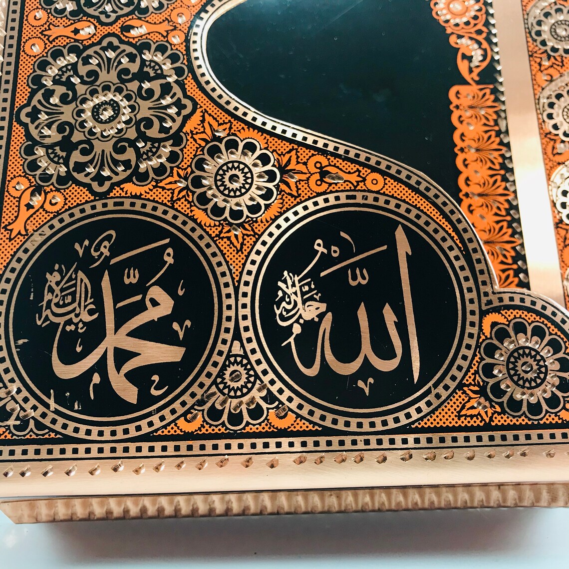 Quran Holder Quran Storage Rack Hanging Quran Shelf Copper Etsy