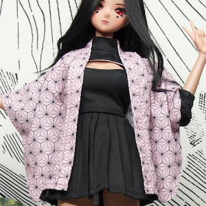 Cute Haori Overcoat - kawaii Smart Doll, DD, SD13, and SD16 clothes