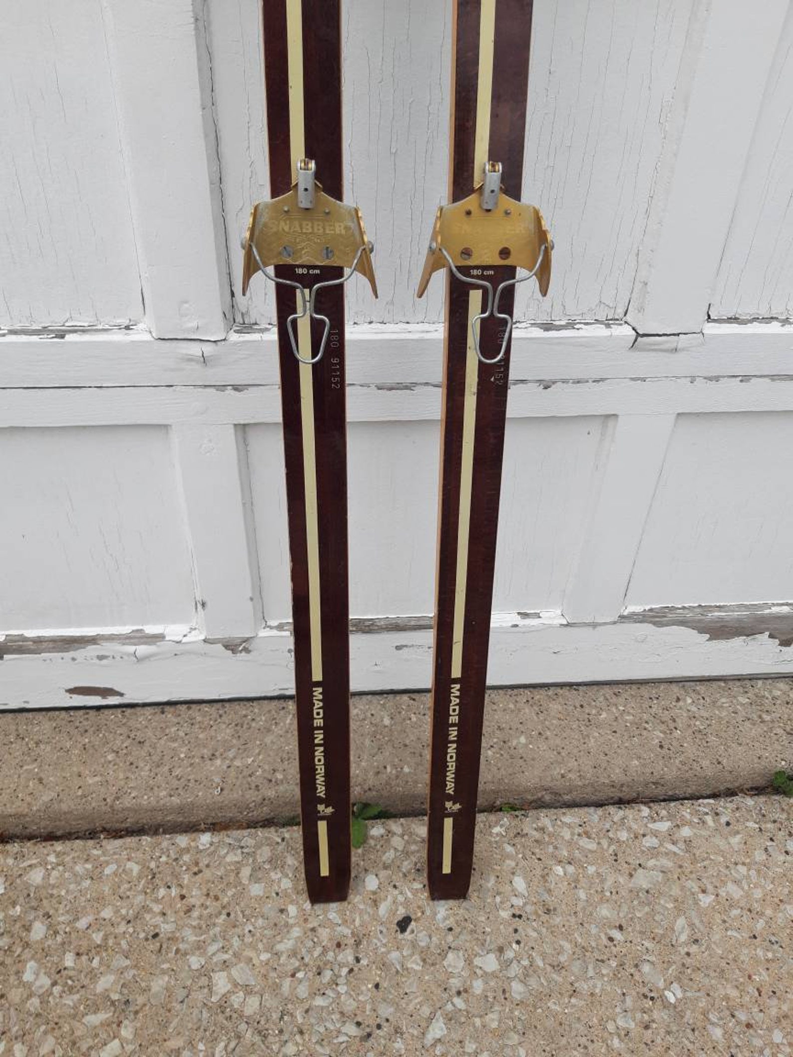 Excellent Condition Vintage Skilom Wooden Skis Cross Country Etsy