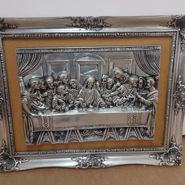 Last Supper Frame Etsy