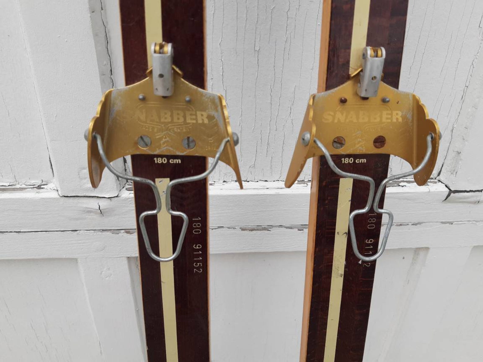 Excellent Condition Vintage Skilom Wooden Skis Cross Country Etsy