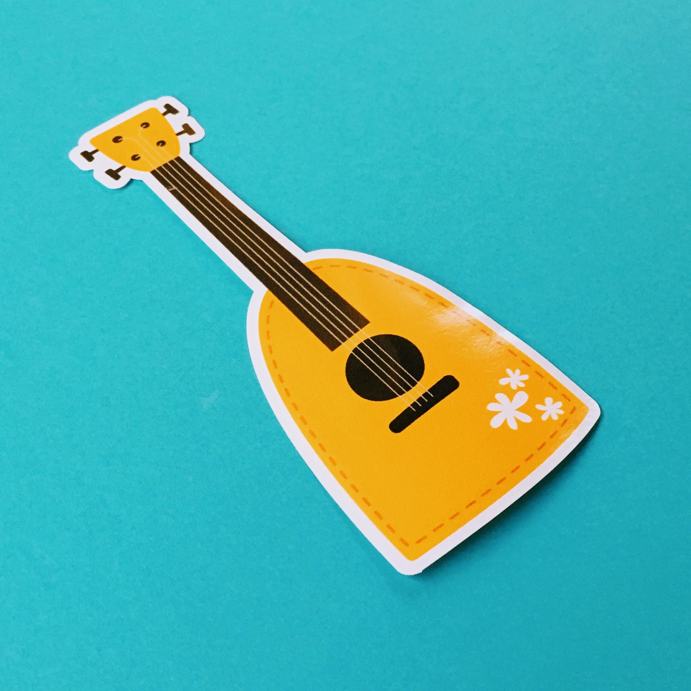Ukulele sticker collection. Vinyl sticker decal for outdoor or Etsy
