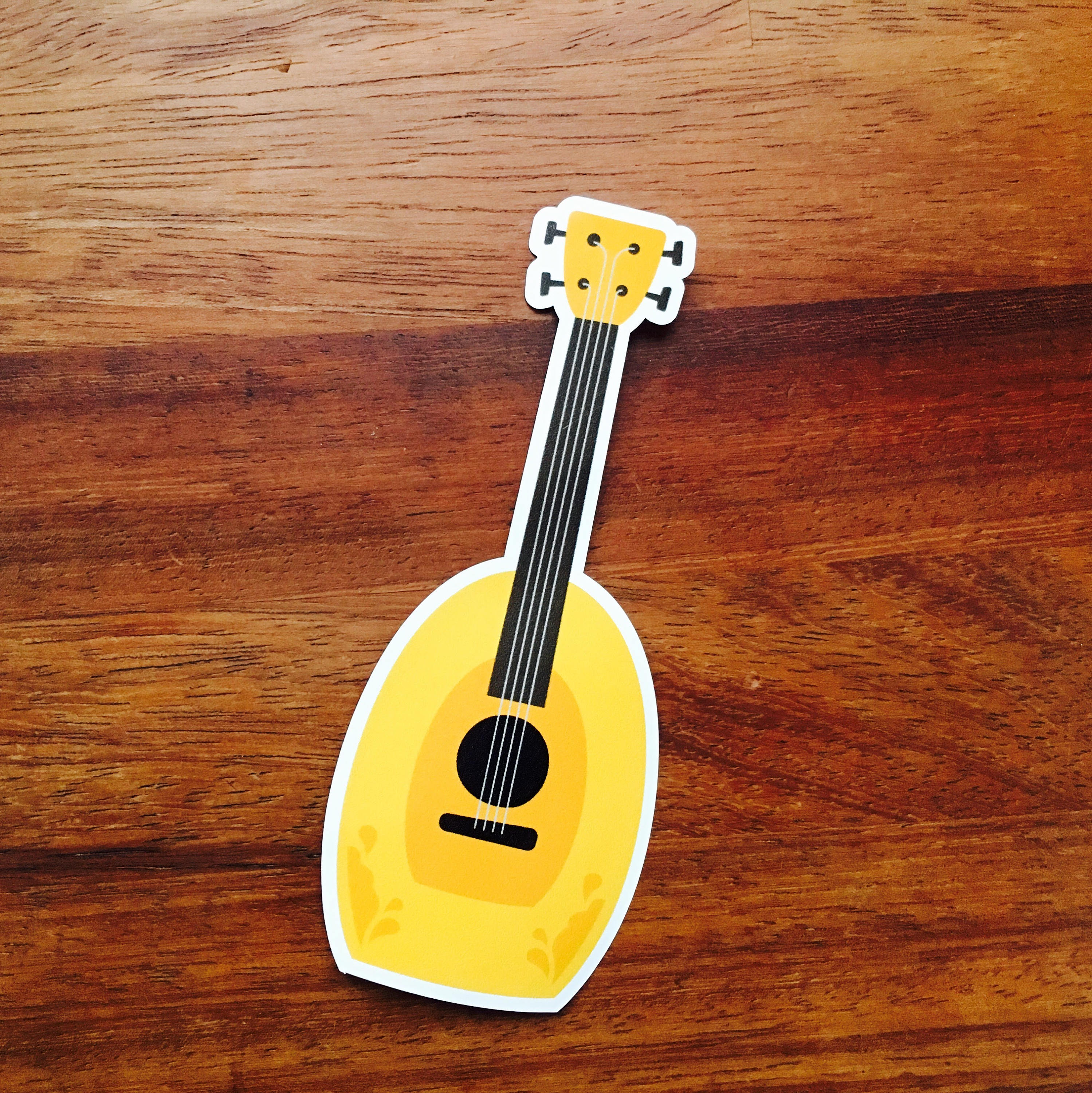 Ukulele sticker collection. Vinyl sticker decal for outdoor or Etsy