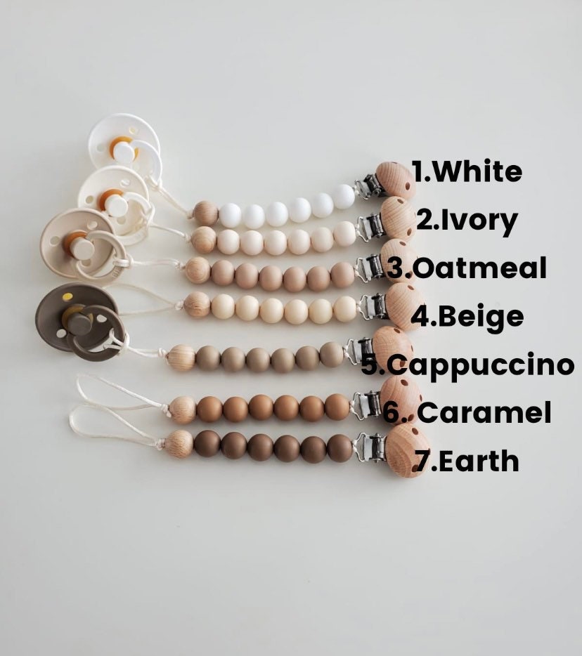 Mini Soother Clip Newborn Paci Clip Dummy Clip Bibs Etsy Canada