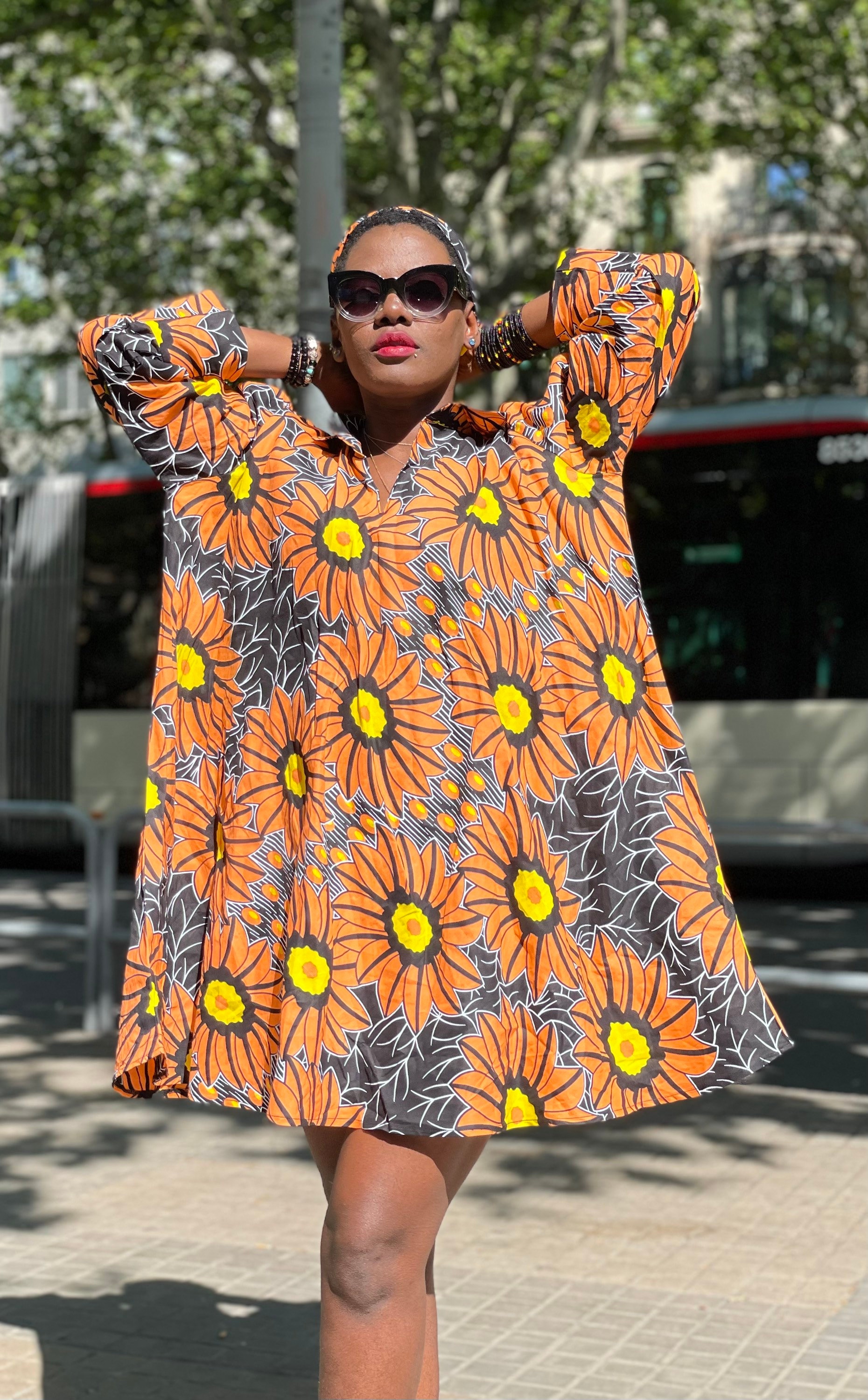 green emerald velvet dress BAZINRICHE African Women Dresses Sleeveless Slim Ankara Short Dress African  Printed Dashiki V Collar Skirt at Amazon Women's Clothing store