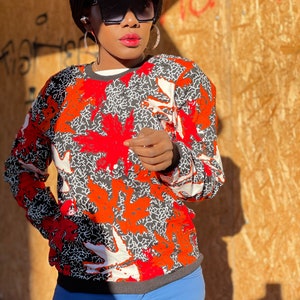 Handmade African Fabric Tee| African Fabric Shirt| African Fabric T.shirt| Kente Shirt