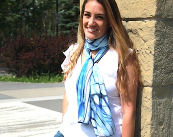 Sea Shells Traditional Silk Scarf