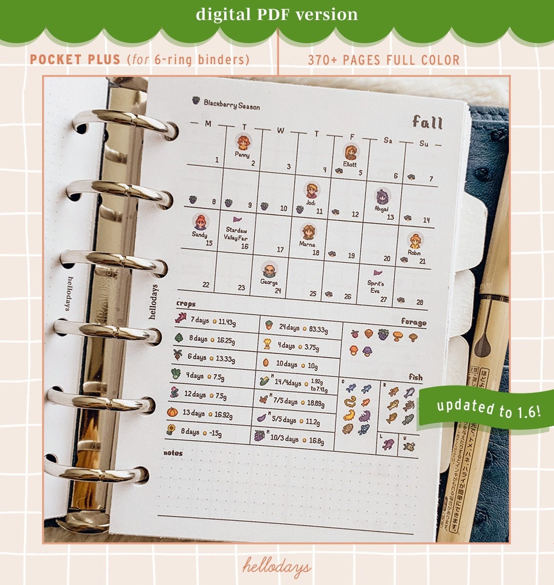 Printable Stardew Villager Schedule - Free Printable Schedules