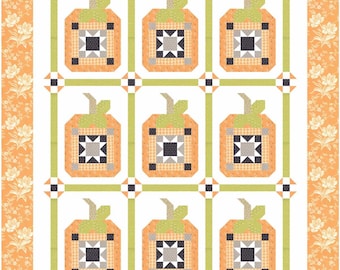 Pumpkin Fancy PDF Quilt Pattern
