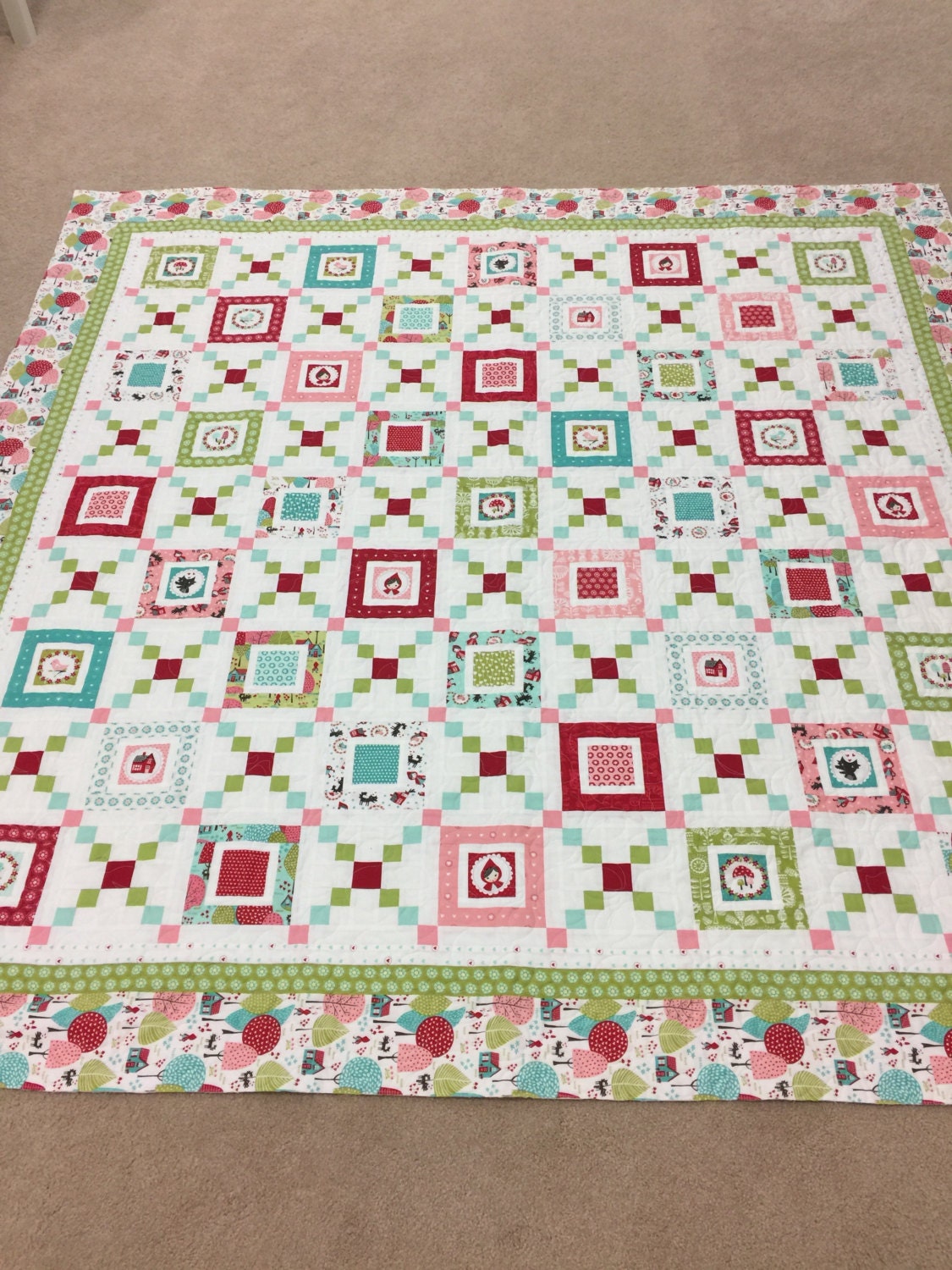 Little Red Simplicity Pattern Little Red PDF Quilt Pattern - Etsy