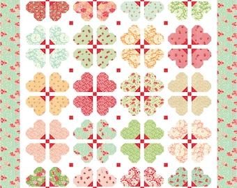 Darling Blossoms PDF Quilt Pattern