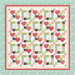 Heart to Heart 3 PDF Quilt Pattern