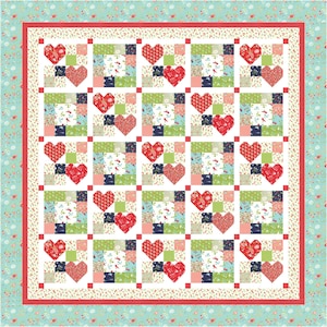 Heart to Heart 3 PDF Quilt Pattern