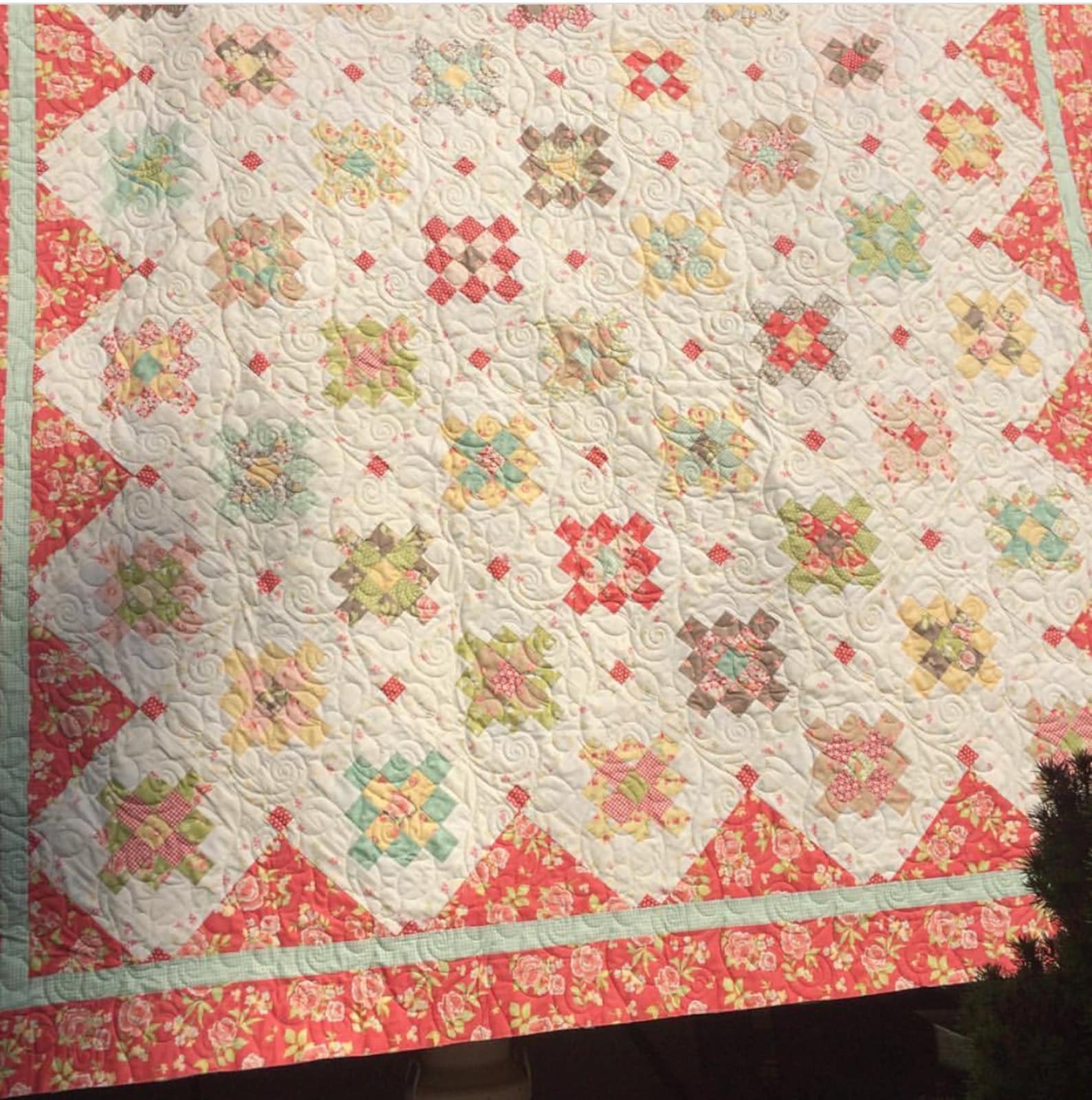 Strawberries 'n Cream PDF Quilt Pattern Etsy