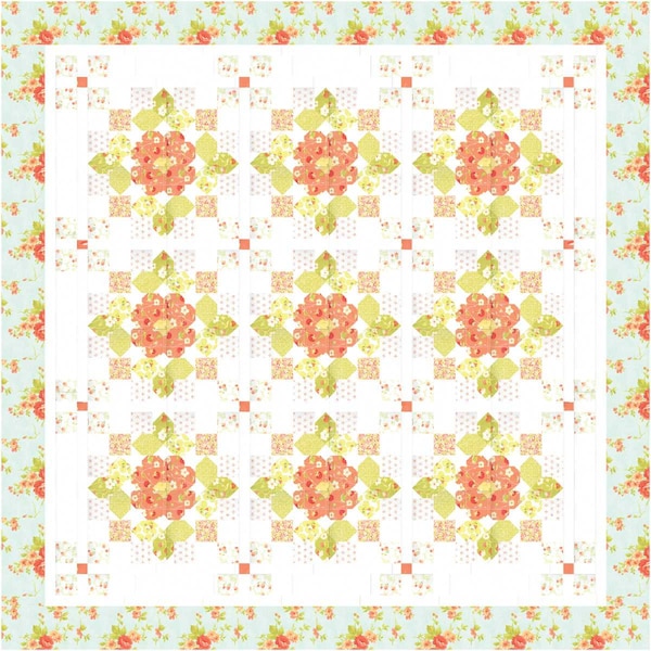 Dutch Rose PDF Quilt Pattern