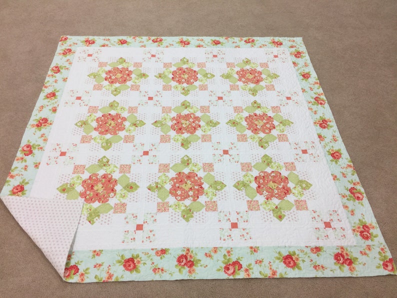 Dutch Rose PDF Quilt Pattern Etsy Australia