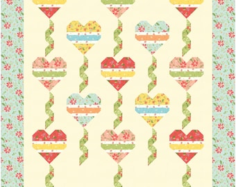 Hearts Away PDF Quilt Pattern