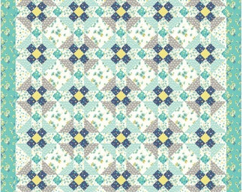 Forget Me Not PDF Quilt Pattern