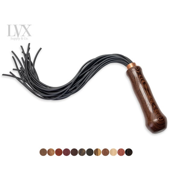 Intense BDSM Flogger | BDSM Whip Spanking Paddle | Femdom Submissive Slave Ddlg Toys | Vegan Flogger by LVX Supply