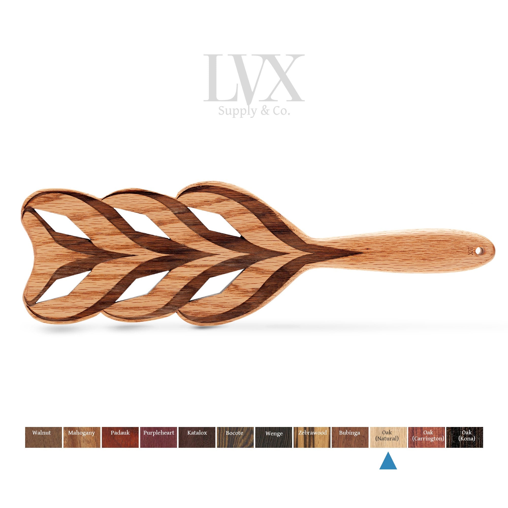 Studded Leather Spanking Paddle  BDSM Paddles by LVX Supply - LVX