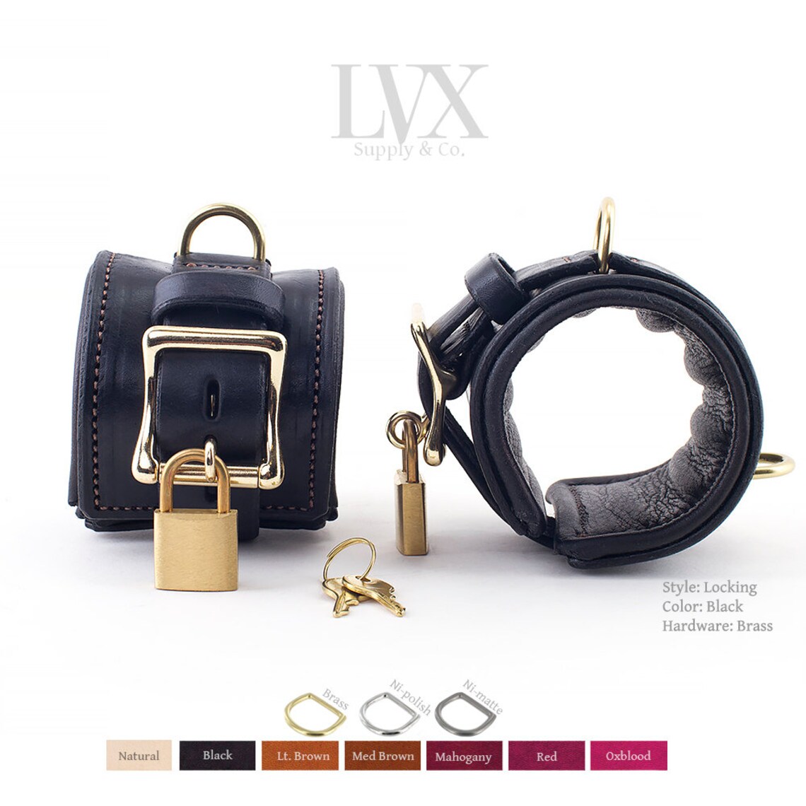 Engraved Lock and Key Padlock for BDSM Bondage Collar Cuffs Etsy