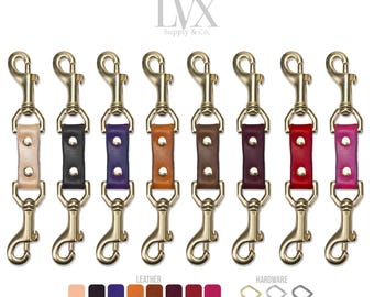 Handgefertigte Leder BDSM Clips - Manschette, Harness & Spreizstange Zubehör | LVX Versorgung