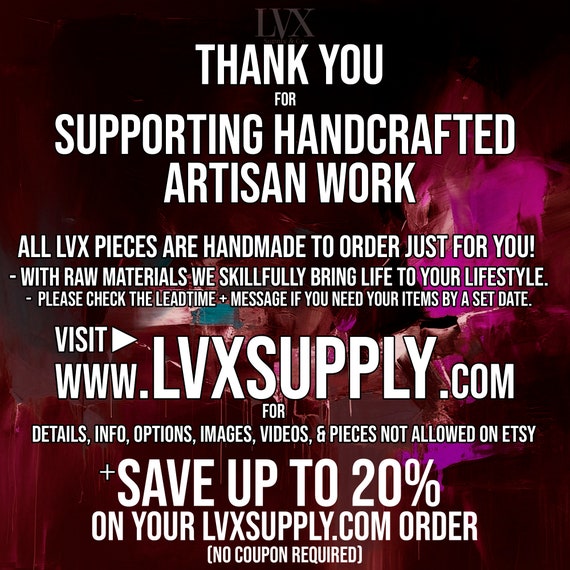 Engraved & Molded Leather Mask [Suede-Lined] - LVX Supply & Co
