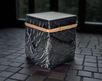 Angel Card Deck Box: Magnetic MTG Commander Organizer