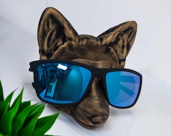 Protective Fox Kitsune Glasses Holder - Mythological Decor - Fantasy Nature Lovers Gift Nightstand Eyeglasses