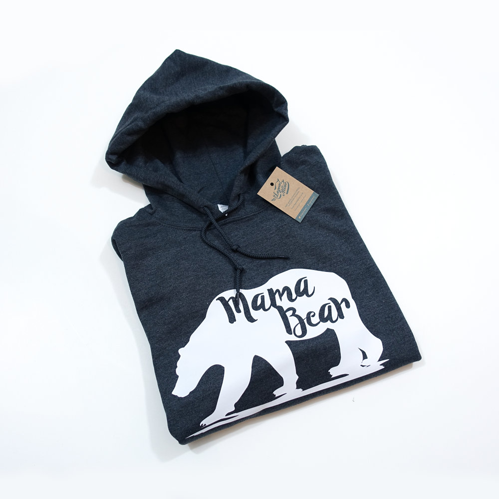 bear family hoodie