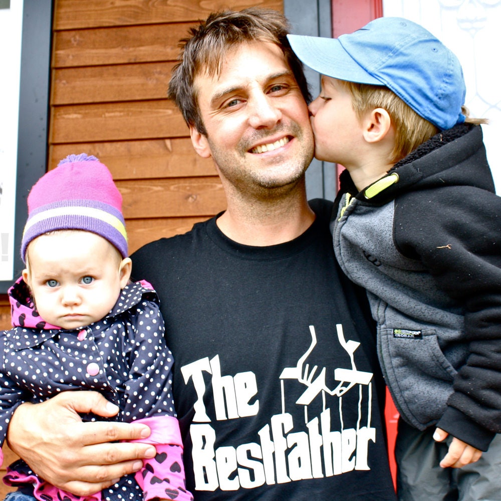 Image of The Best Father T-Shirt, Fathers Day Gift, Tops, Gift For Dad, Mens Top, Present, Tops Men, Top