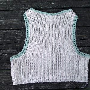 Handmade crochet crop top