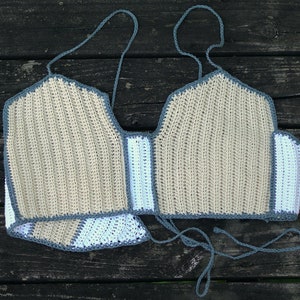 Handmade crochet crop top