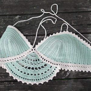 Handmade crochet crop top