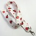 LADYBUG Fabric Lanyard, Beautiful Badge Holder, Cute Bug Lanyard - Etsy