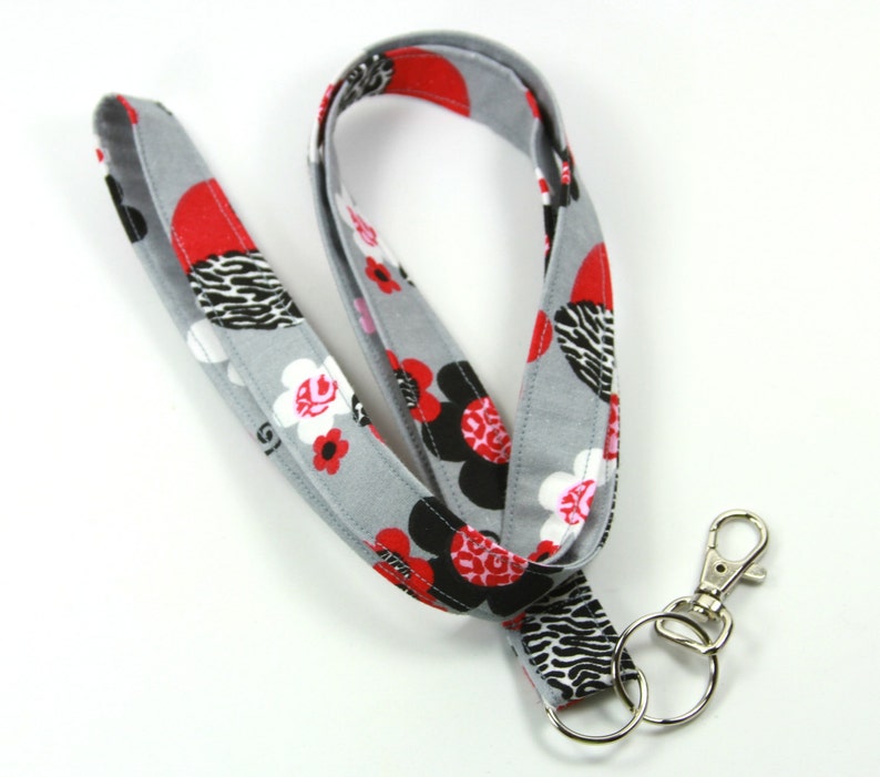 LADYBUG Fabric Lanyard Ladybug Badge Holder Animal Print - Etsy