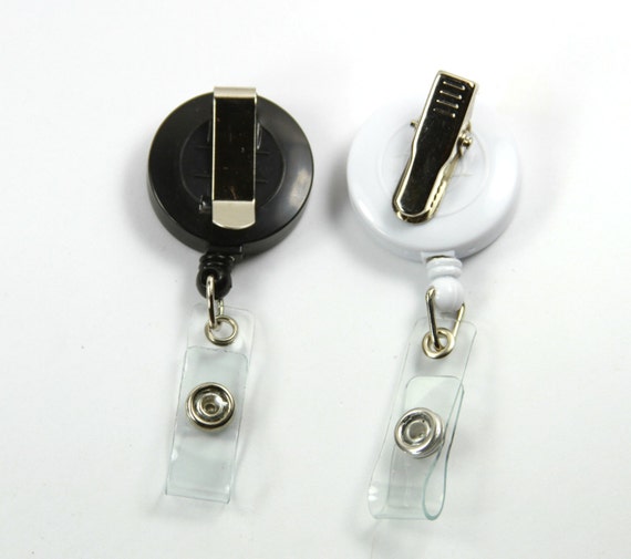 PAW PRINT Fabric Badge Reel, Retractable Badge Reel, Black Paw Print Badge  Holder, Retractable Badge Reel -  Canada