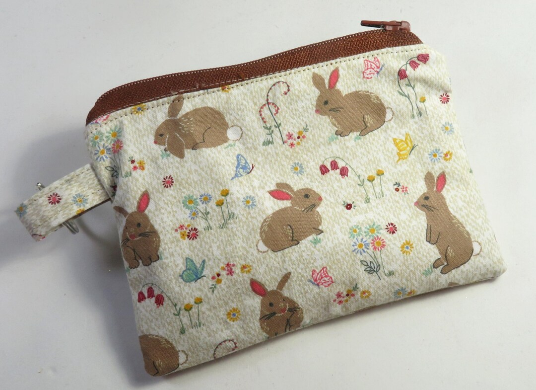 Pouch Bag Rabbit Rabbit Design Bags, Beautiful Zipper Bags, Coin Purse, Coin Pouch ...