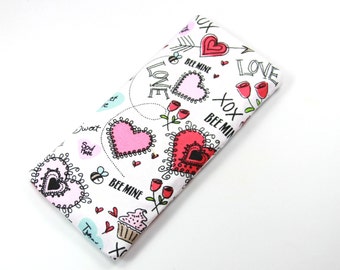 Bolso de tela de AMOR, amor diseño, regalo de día de San Valentín, regalo para un ser querido, diseño corazón, bolso de diseño de labios